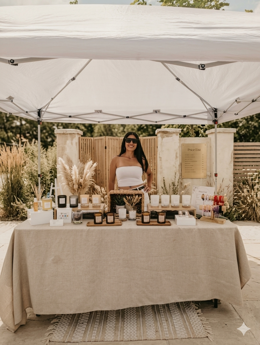 Sandra, founder of La Candle Bar & Co., providing you and your family a healthier lifestyle.