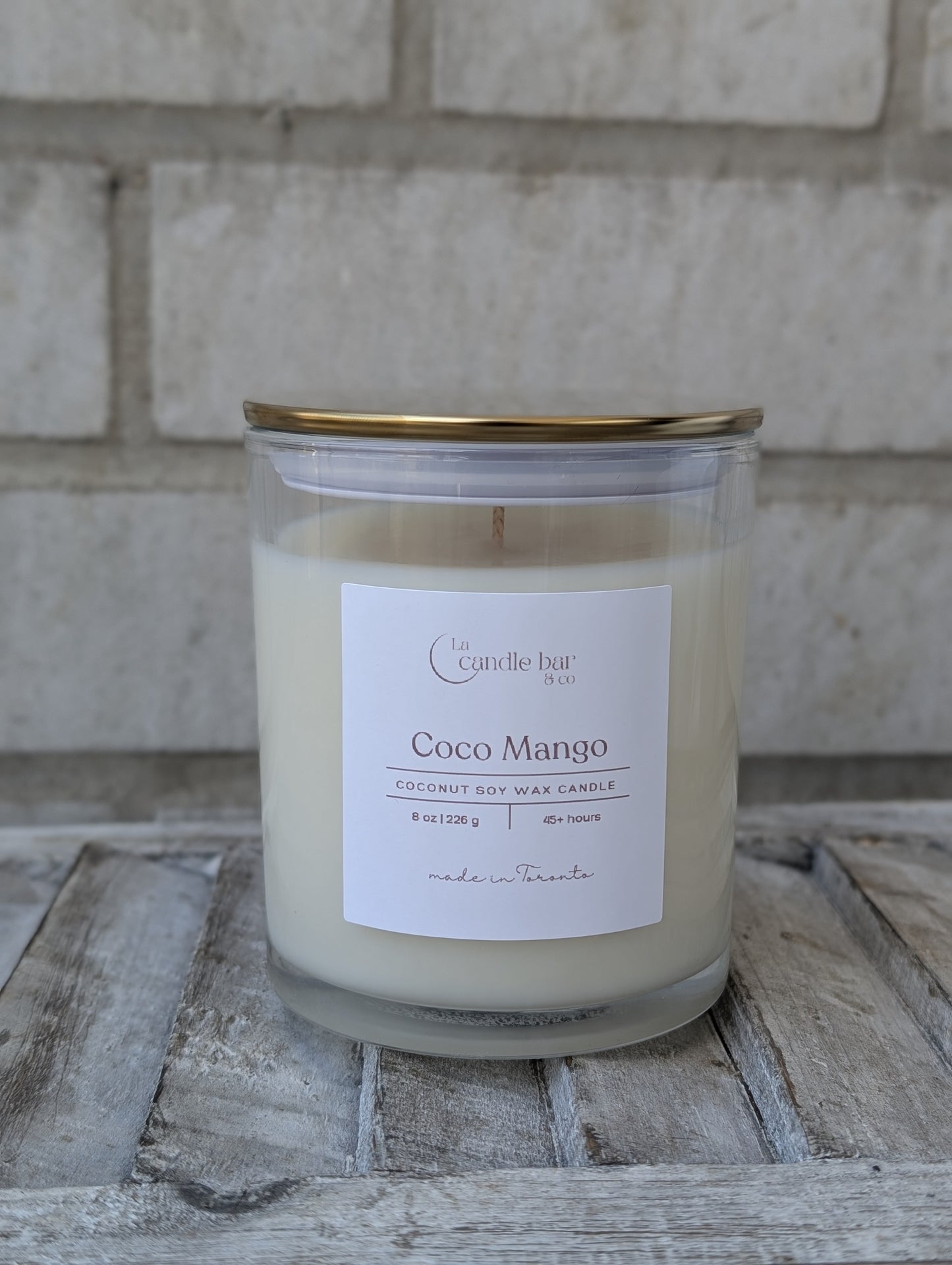 Coco Mango | Tropical Coconut, Mango & Papaya Scented Candle